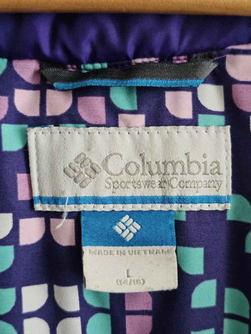 Columbia Horizon Ride Girls Large 14/16 Waterproof Insulated Ski Jacket Purple